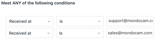 Any of conditions in Zendesk 